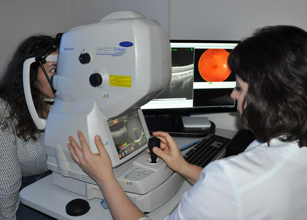 Исследование органов зрения при помощи современного оборудования