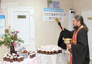 Празднование Святой Пасхи в ГБУЗ «Клинический онкологический диспансер №1»